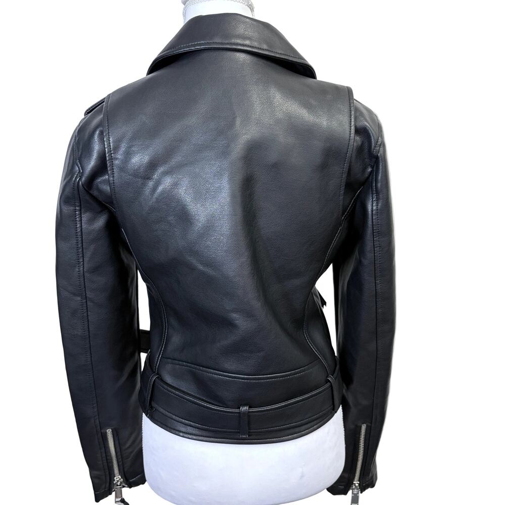 Rebecca Minkoff Faux Leather jacket, size extra small - Picture 2 of 5